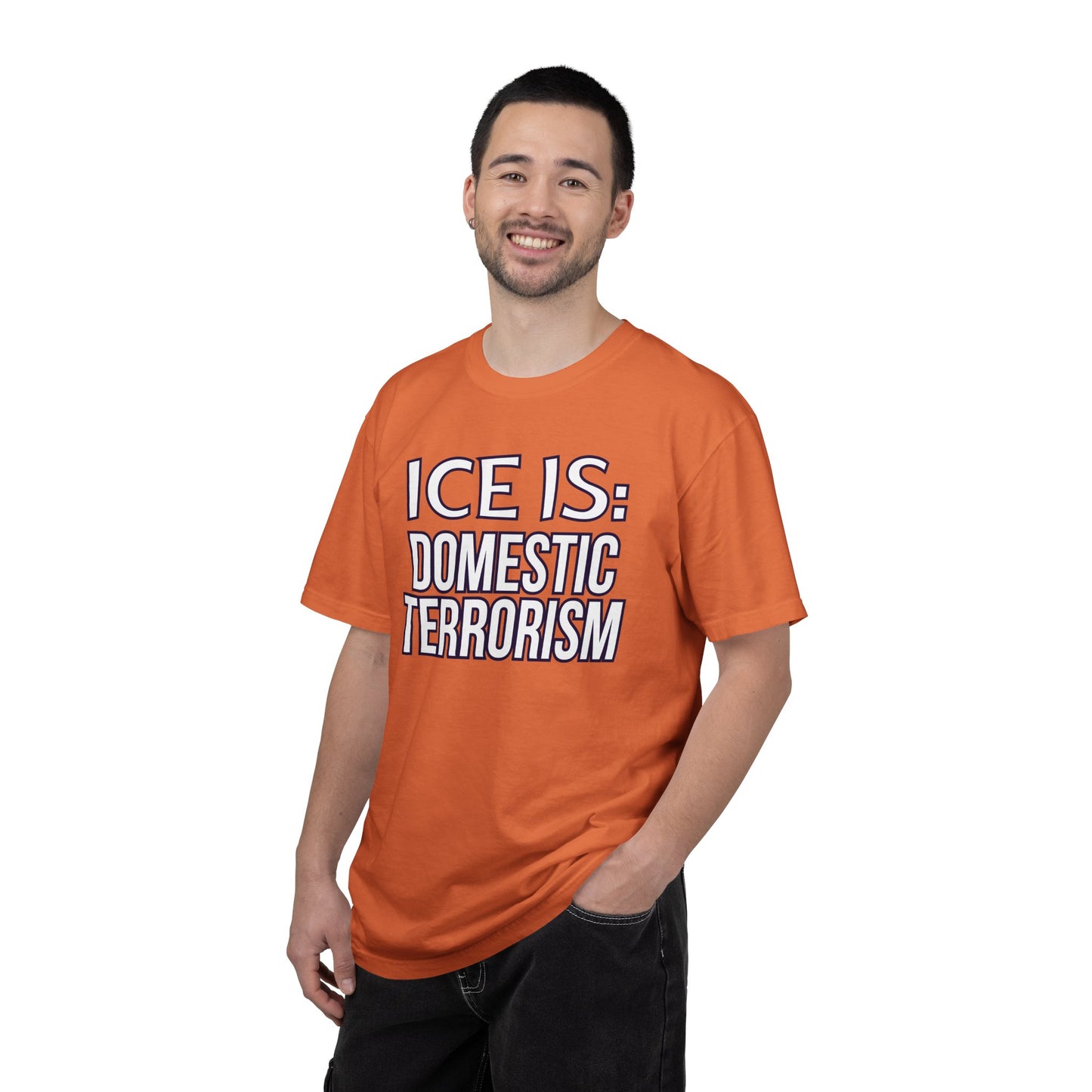 Abolish IceI-Is Tee Protest Shirt Foxtrot Delta Tango Fck Donald Trump Anti-Fascism Abolish ICE Gestapo Comfort Colors Cotton Tshirt