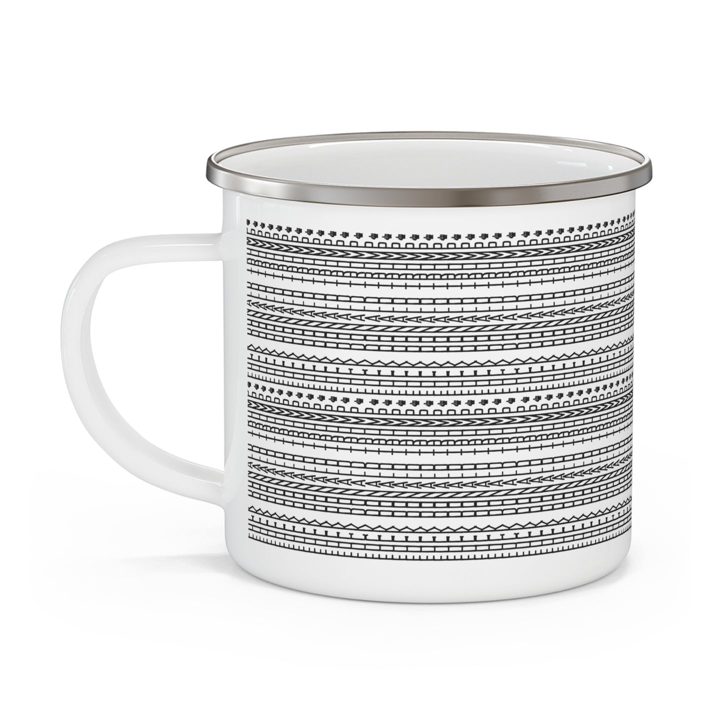 FDT Hidden Message Mug Enamel Camping Mugs Fuck Donald Trump Coffee Cup Stainless Steel Foxtrot Delta Tango Anti-Fascism Protest Cups
