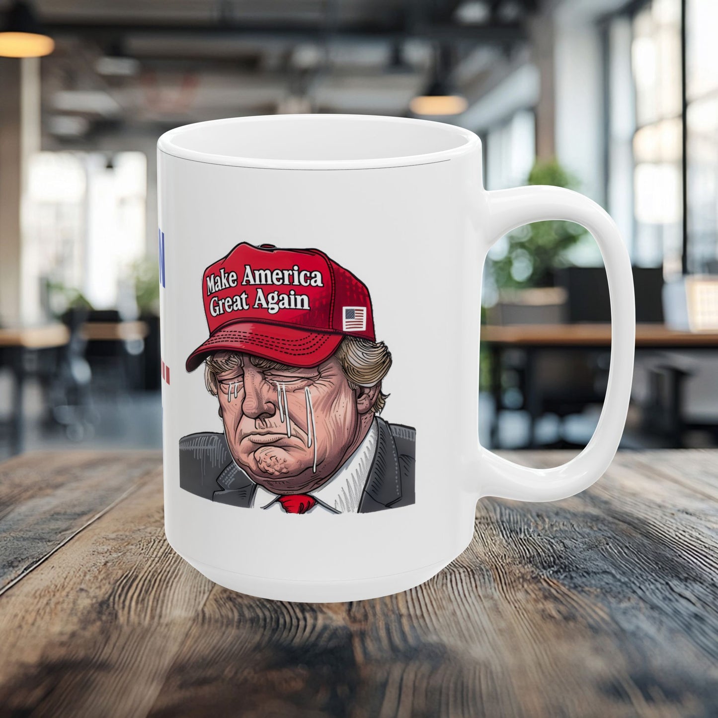 This Mug Runs on MAGA Tears Served Liberally Coffee Mug (11oz, 15oz)