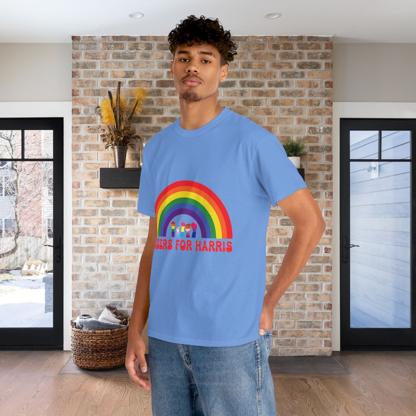 Queers For Harris Shirt- Support LGBTQ Tee-  Democrat Presidential Election T-Shirt