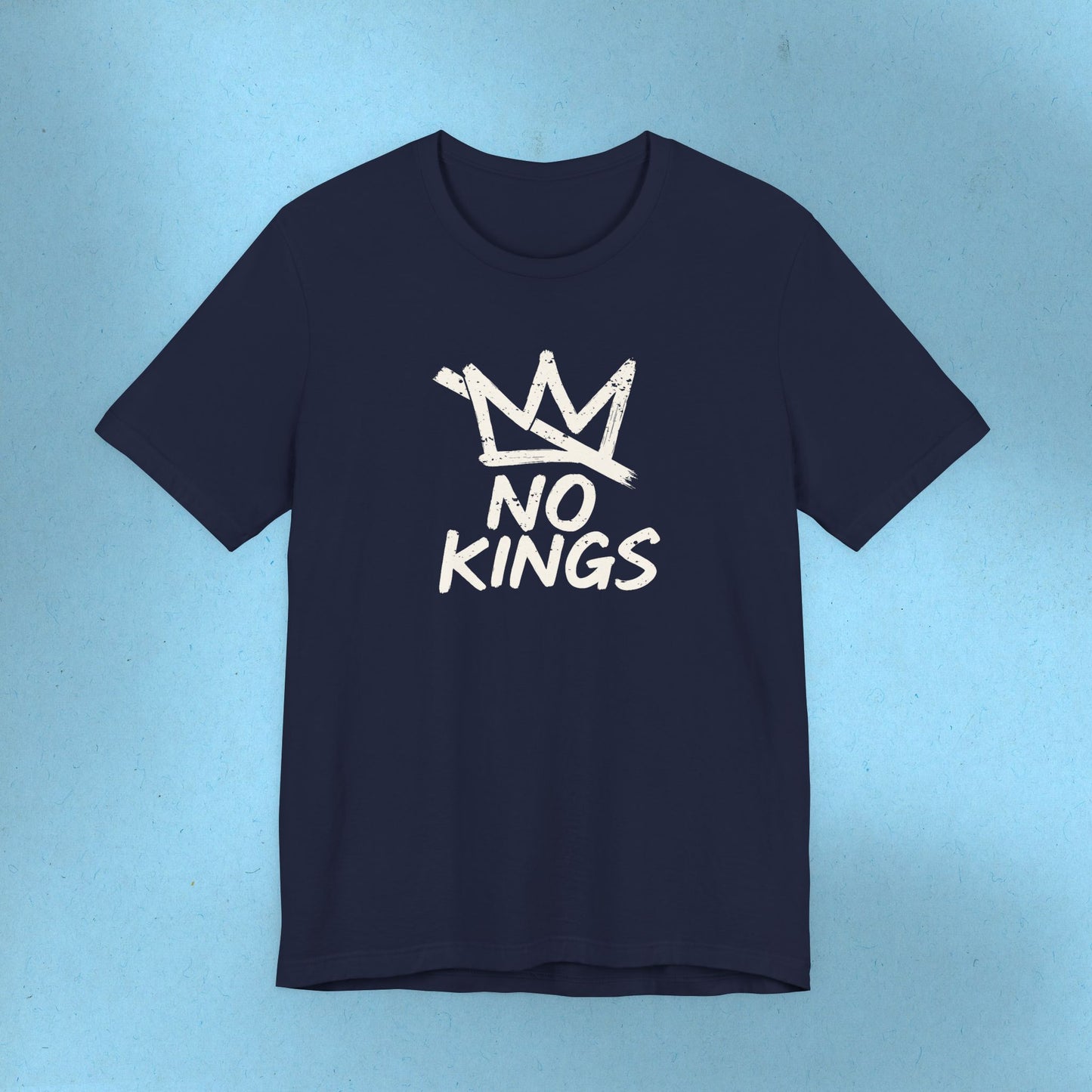 No Kings Tee No Kings in America Social Justice Shirt Protest Anti Trump Resistance Ring-Spun Cotton Protest TShirt Express Shipping