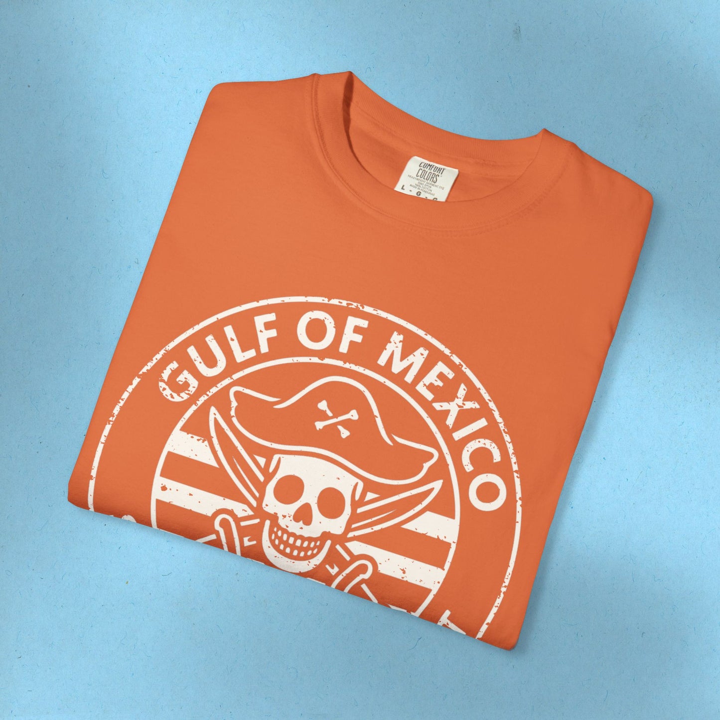 Gulf of Mexico Tee Pirate Protest Shirt Social Justice Shirt Cotton Comfort Colors Resistance Anti Trump Resist TShirt Democrat Apparel