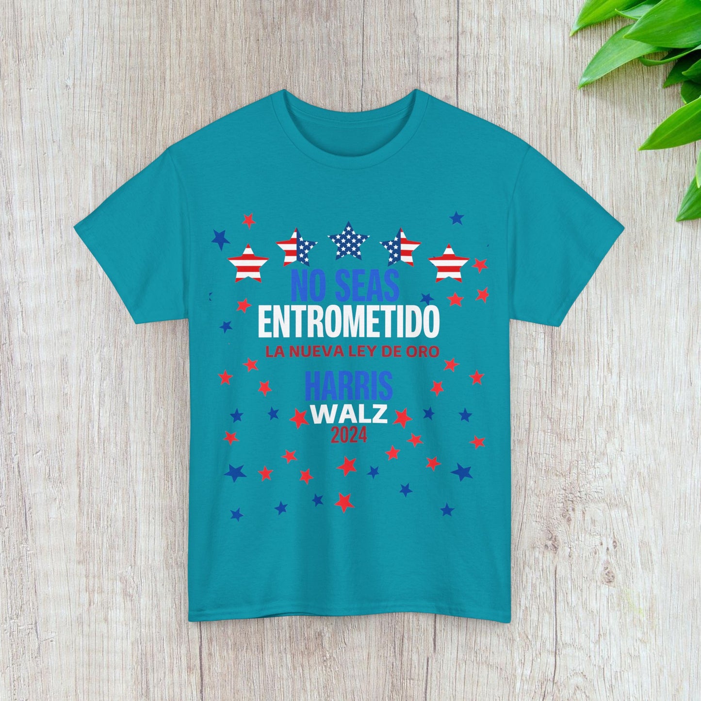 No Seas Entrometido Shirt- Harris/Walz 2024 T-Shirt in Spanish-  Democrat Presidential Election Tee