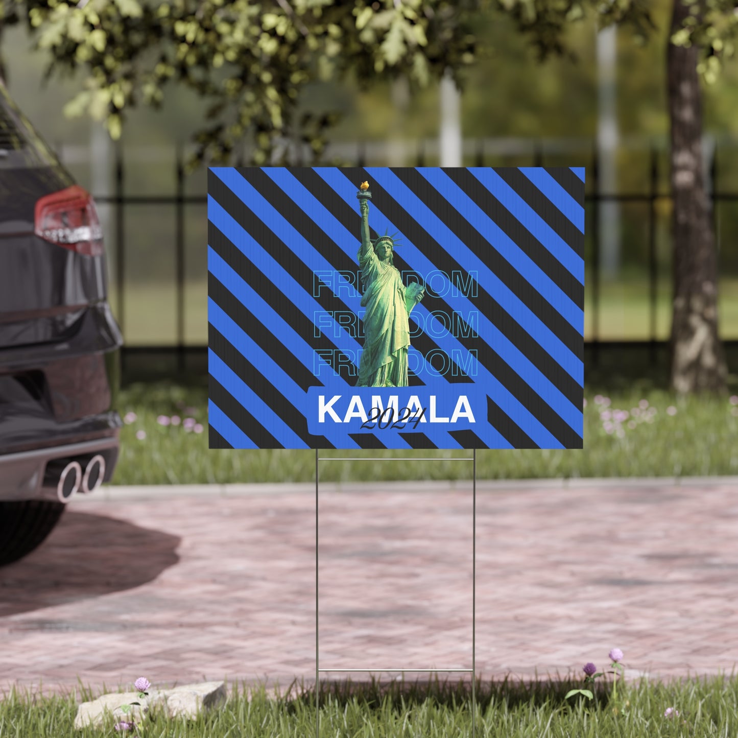 Kamala Freedom Yard Sign - Kamala 2024 Sign - Patriotic Election Political Decor