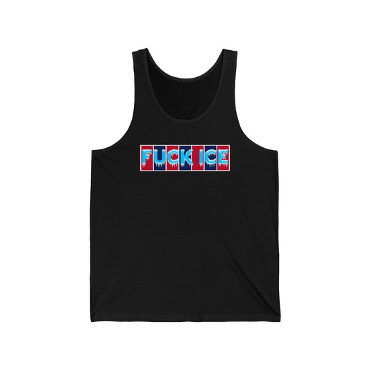 F*ck Ice Shirt Protest Tank Top Foxtrot Delta Tango Fck Donald Trump Social Justice Anti-Fascism Abolish Icestapo Sleeveless Cotton Apparel