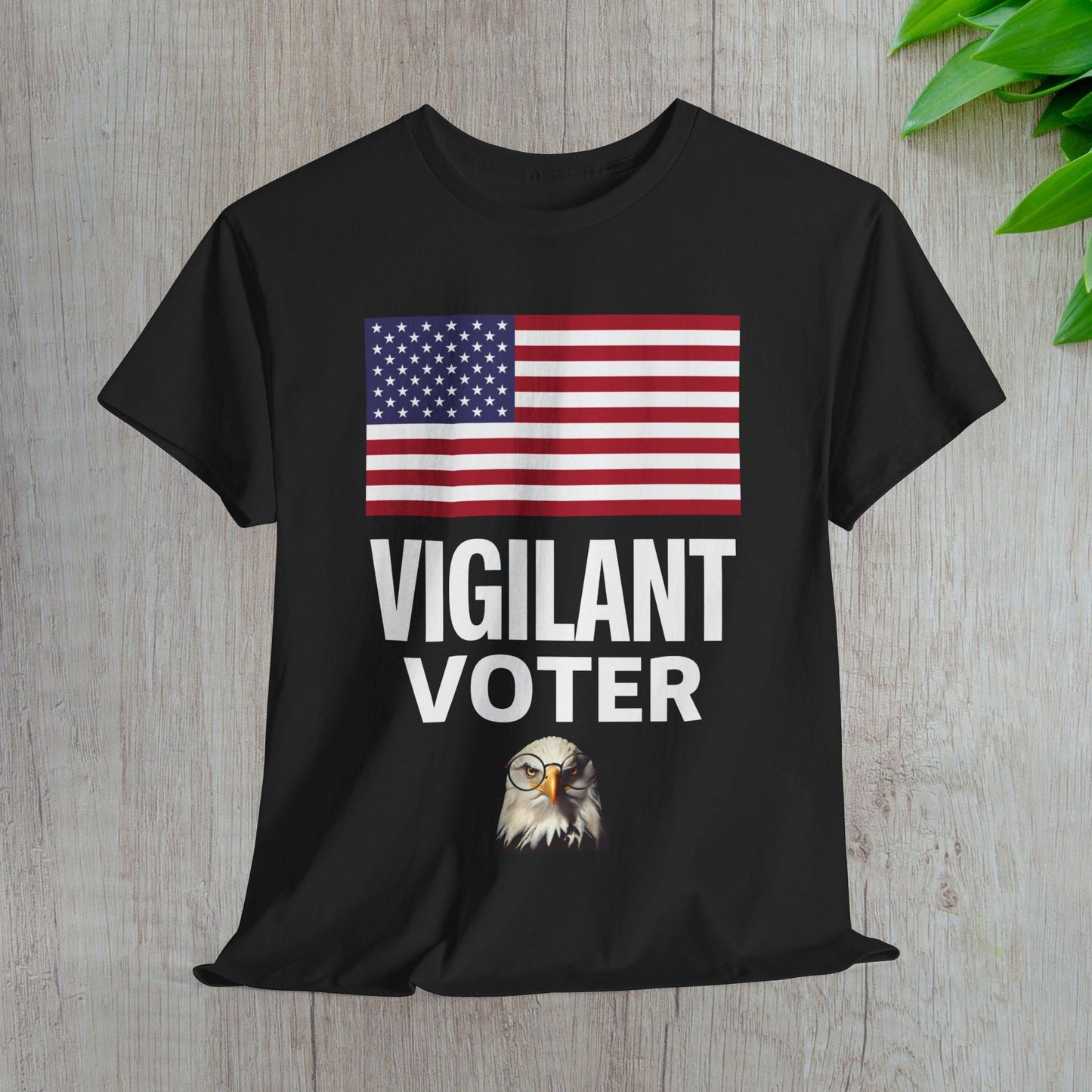 Vigilant Voter Shirt- Vote Blue Save Democracy Tee- Democrat Presidential Election T-Shirt