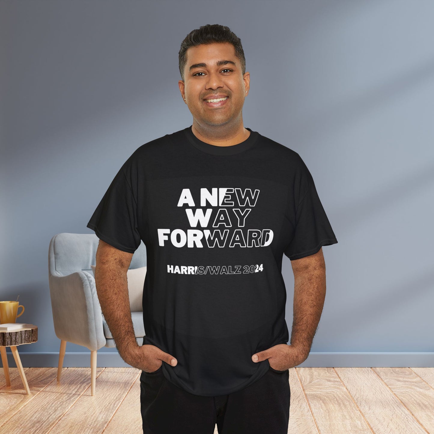 New Way Forward Shirt- We're Not Going Back Tee-  Democrat Presidential Election T-Shirt