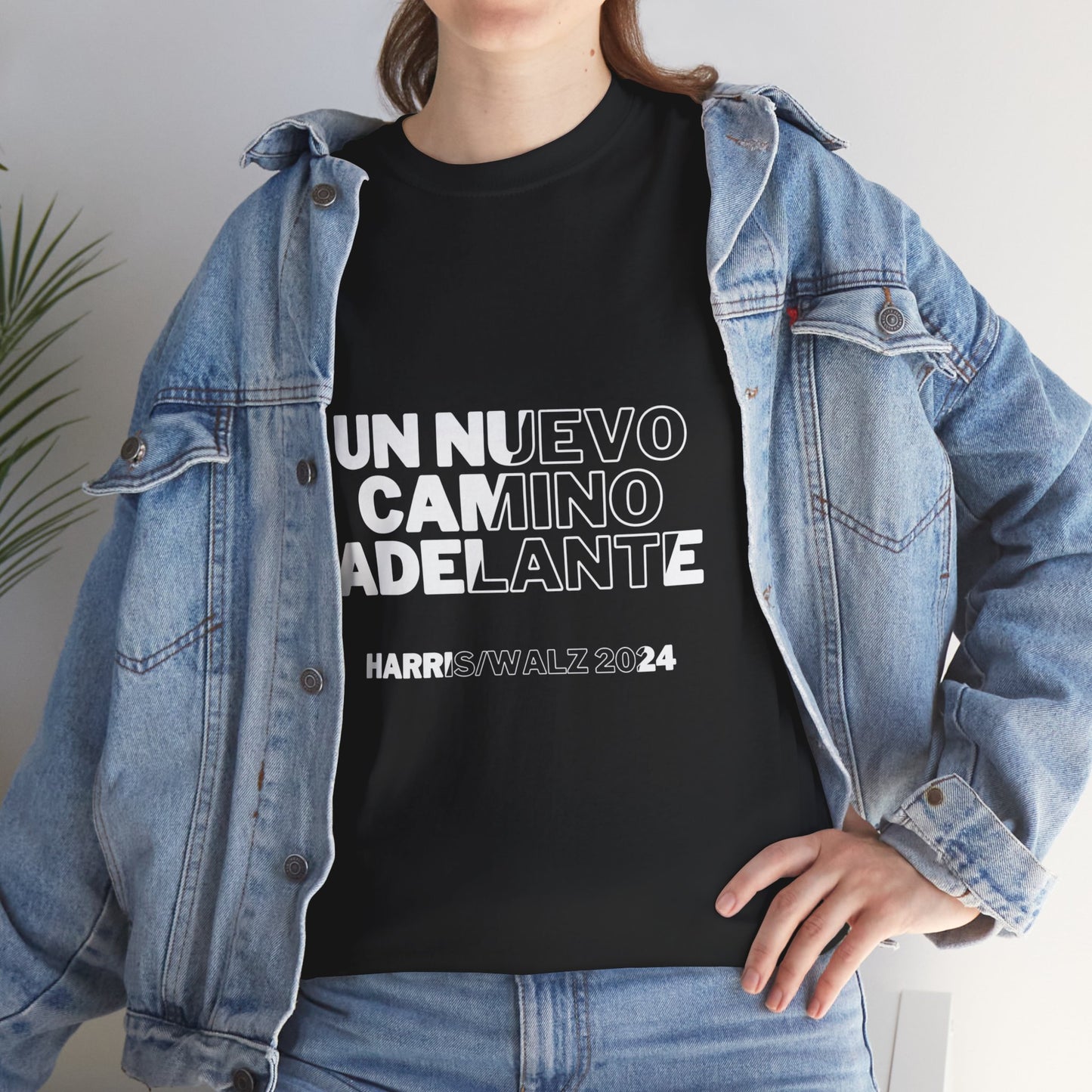 Un Nuevo Camino Adelante Shirt- Harris/Walz 2024 T-Shirt in Spanish-  Democrat Presidential Election Tee