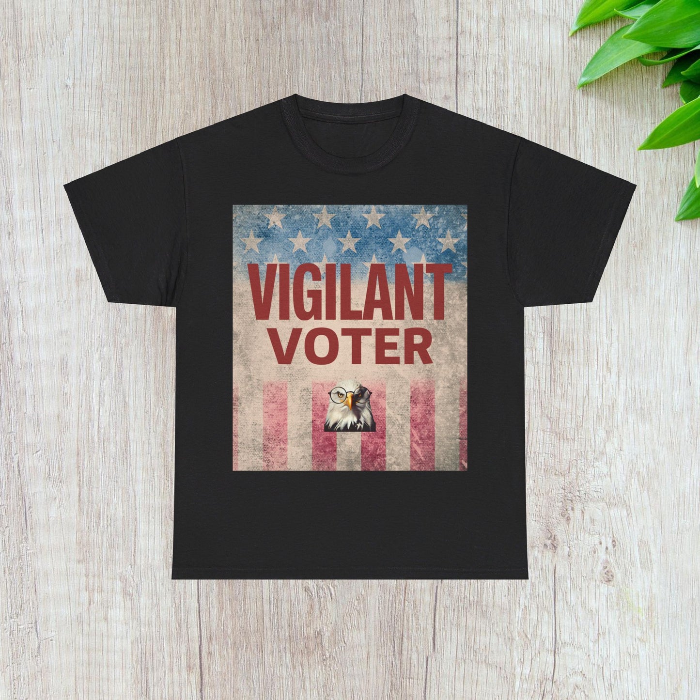 Vigilant Voter Shirt- Vote Blue Save Democracy Tee- Democrat Presidential Election T-Shirt