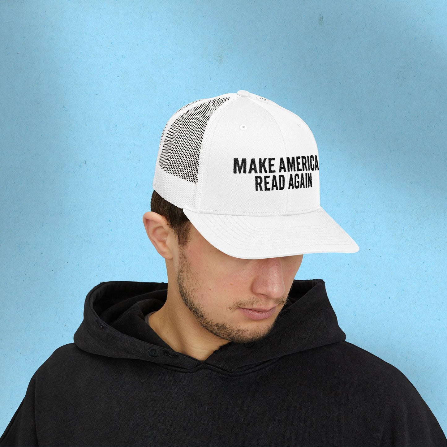 MARA Protest Cap Make America Read Again Snapback Trucker Cap Banned Books Anti-Fascism Embroidery Hat Social Justice Resist Gear Anti-Trump