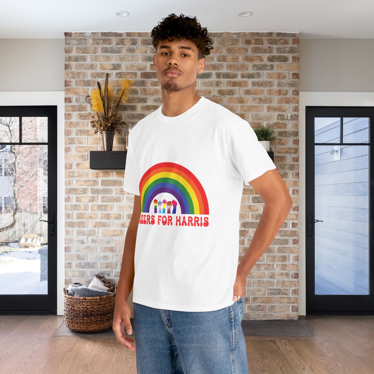 Queers For Harris Shirt- Support LGBTQ Tee-  Democrat Presidential Election T-Shirt