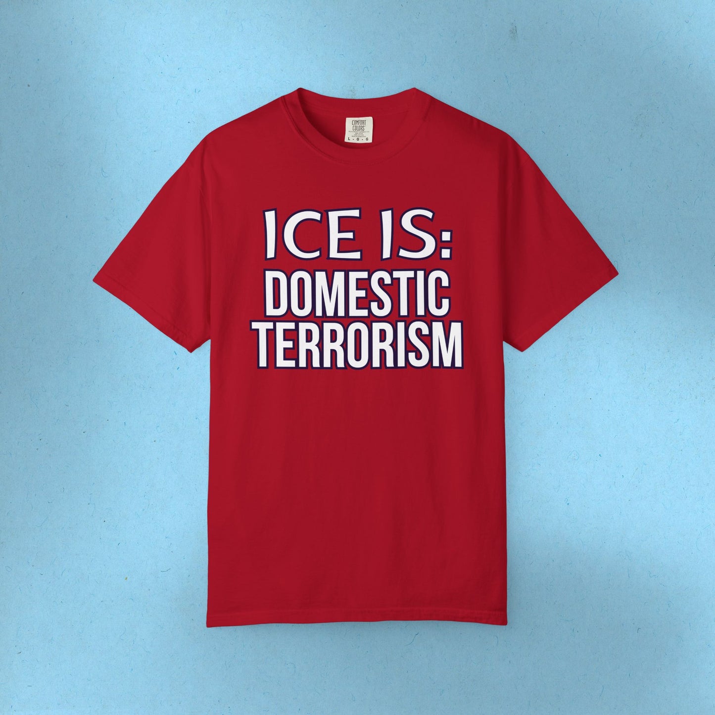 Abolish IceI-Is Tee Protest Shirt Foxtrot Delta Tango Fck Donald Trump Anti-Fascism Abolish ICE Gestapo Comfort Colors Cotton Tshirt