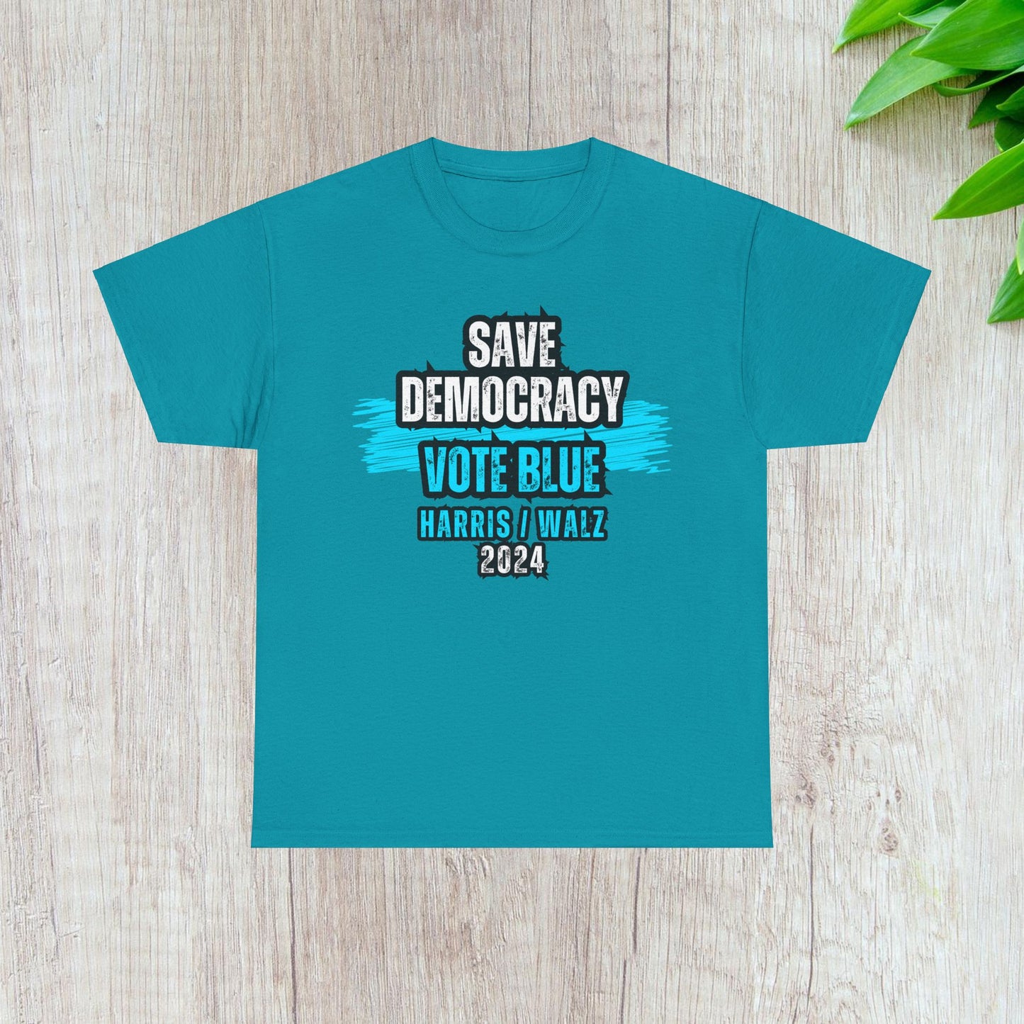 Save Democracy Vote Blue Shirt- Save Democracy Tee- Democrat Presidential Election T-Shirt