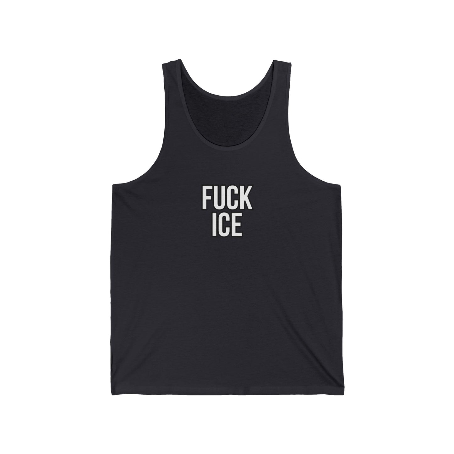 F*ck Ice Shirt Protest Tank Top Foxtrot Delta Tango Fck Donald Trump Social Justice Anti-Fascism Abolish Icestapo Sleeveless Cotton Apparel