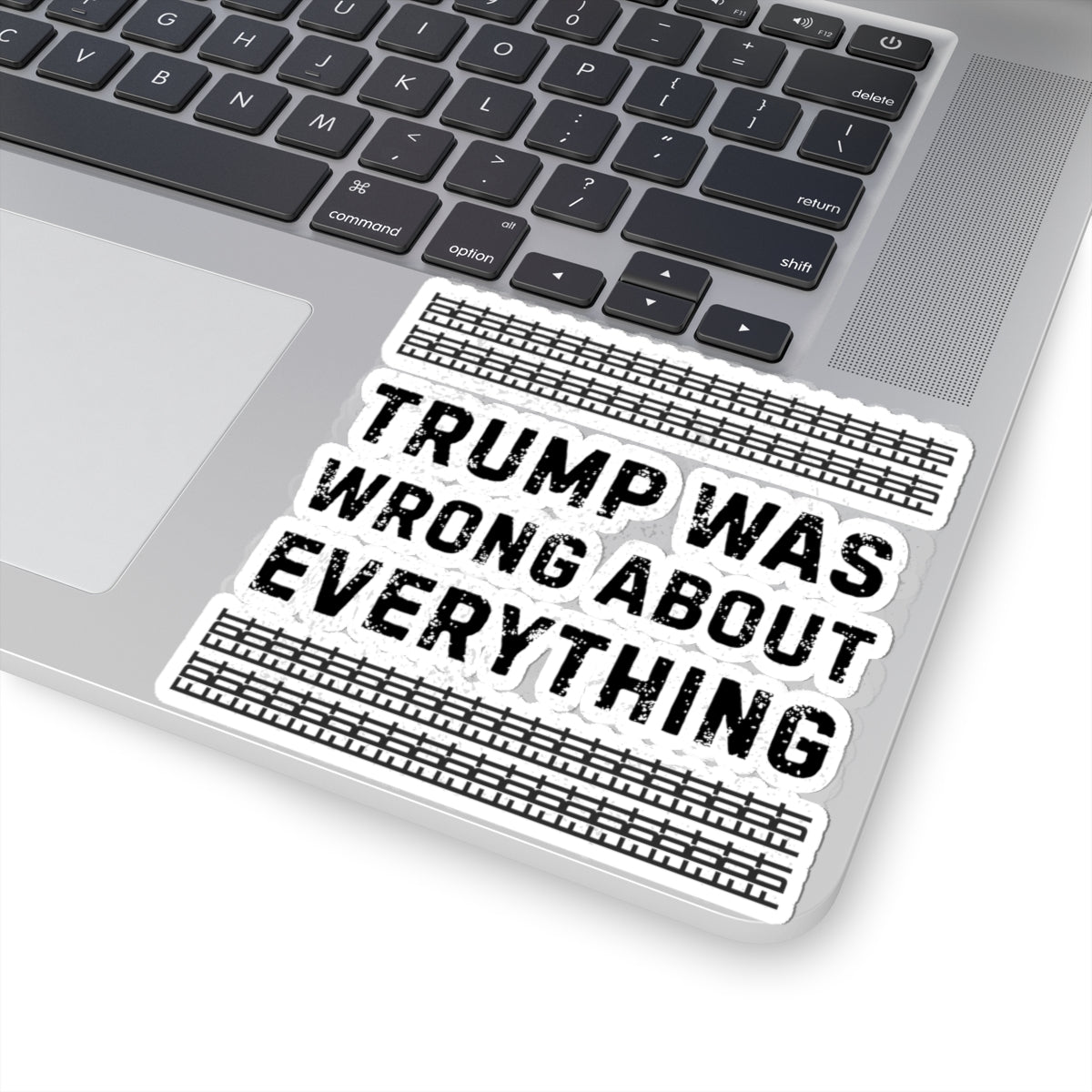 Resist Sticker FDT Anti Trump Was Wrong About Everything Political Decal Protest Sticker Activist Anti-Fascism Resistance Decal