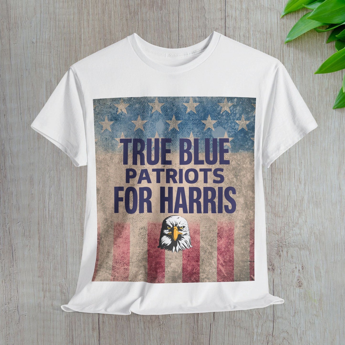 True Blue Patriots for Harris Shirt- Save Democracy Tee- Democrat Presidential Election T-Shirt