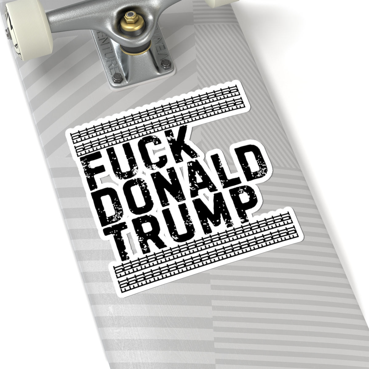 Resist Sticker Anti-Trump Merch FDT Fuck Donald Trump Foxtrot Delta Tango Political Decal Protest Sticker Activist Anti-Fascism Resist Decal