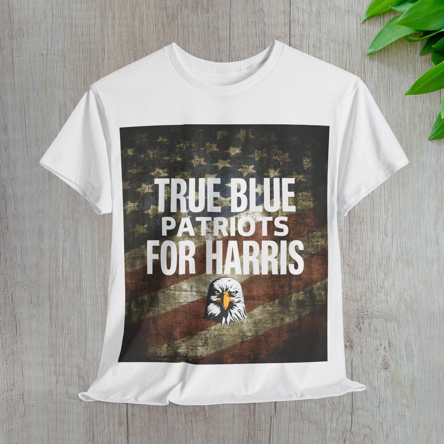 True Blue Patriots for Harris Shirt- Save Democracy Tee- Democrat Presidential Election T-Shirt