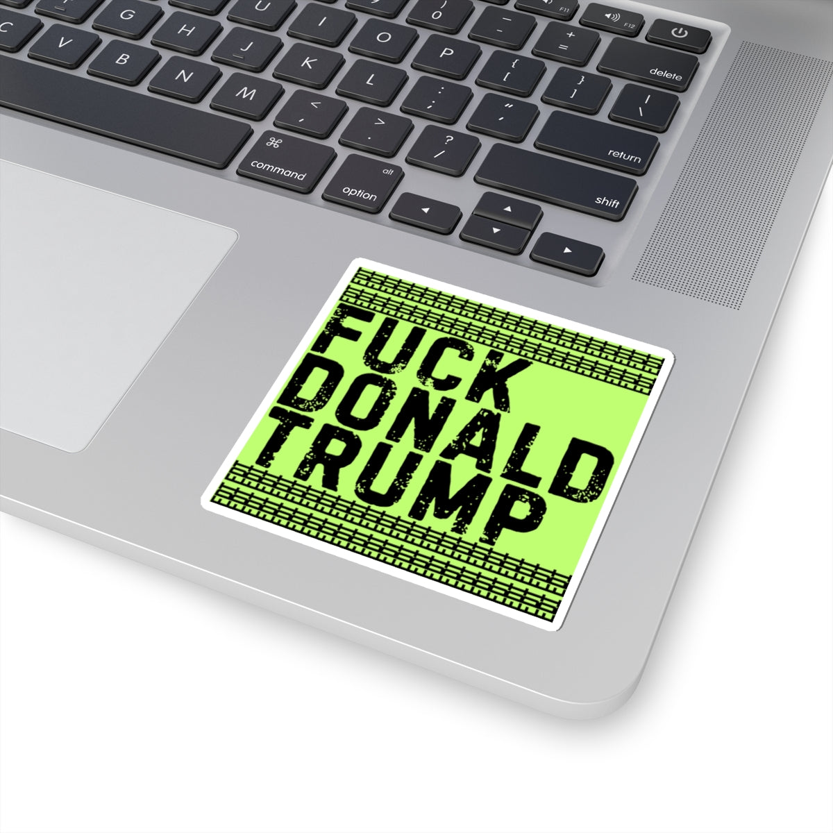 Resist Sticker Anti-Trump Merch FDT Fuck Donald Trump Foxtrot Delta Tango Political Decal Protest Sticker Activist Anti-Fascism Resist Decal