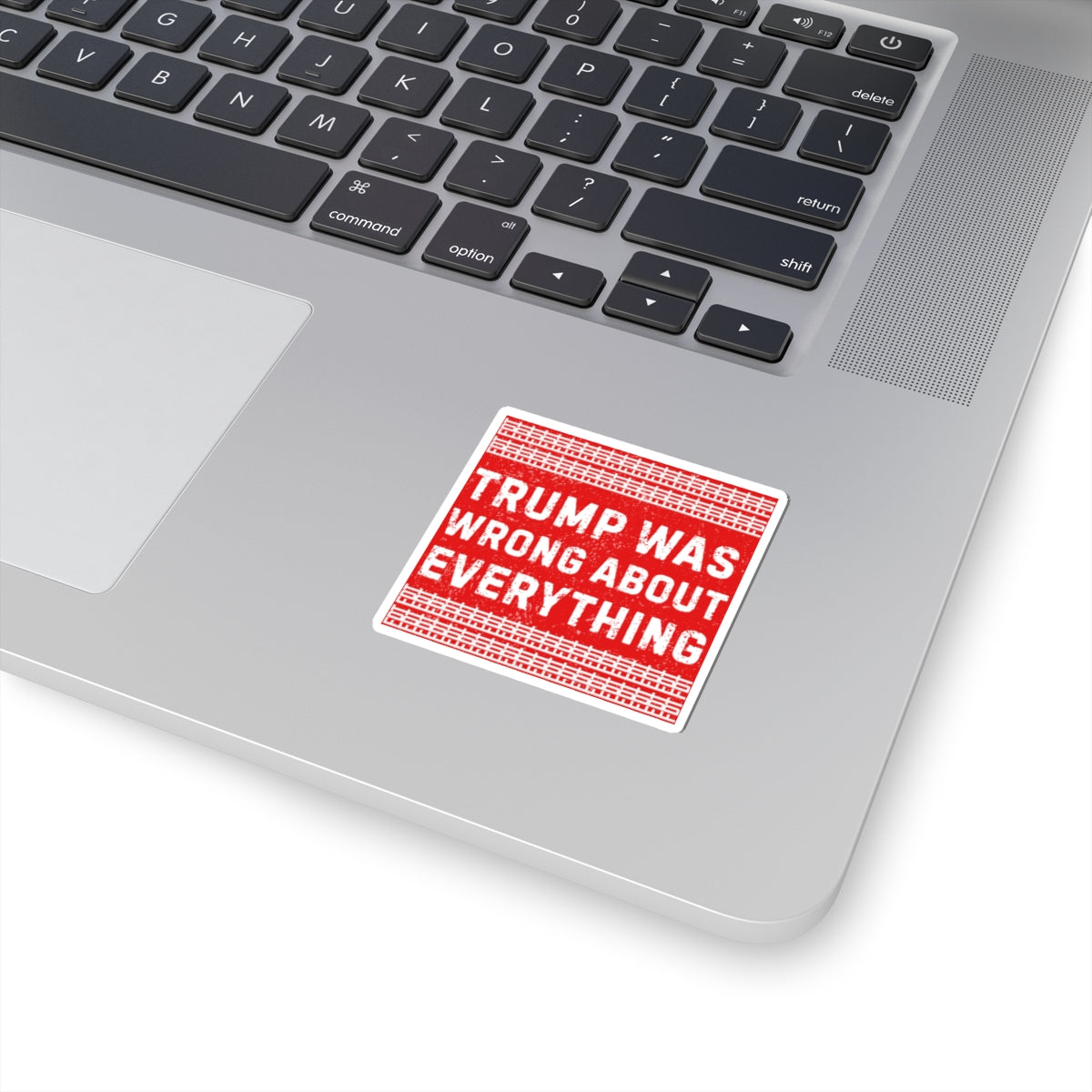 Resist Sticker FDT Anti Trump Was Wrong About Everything Political Decal Protest Sticker Activist Anti-Fascism Resistance Decal