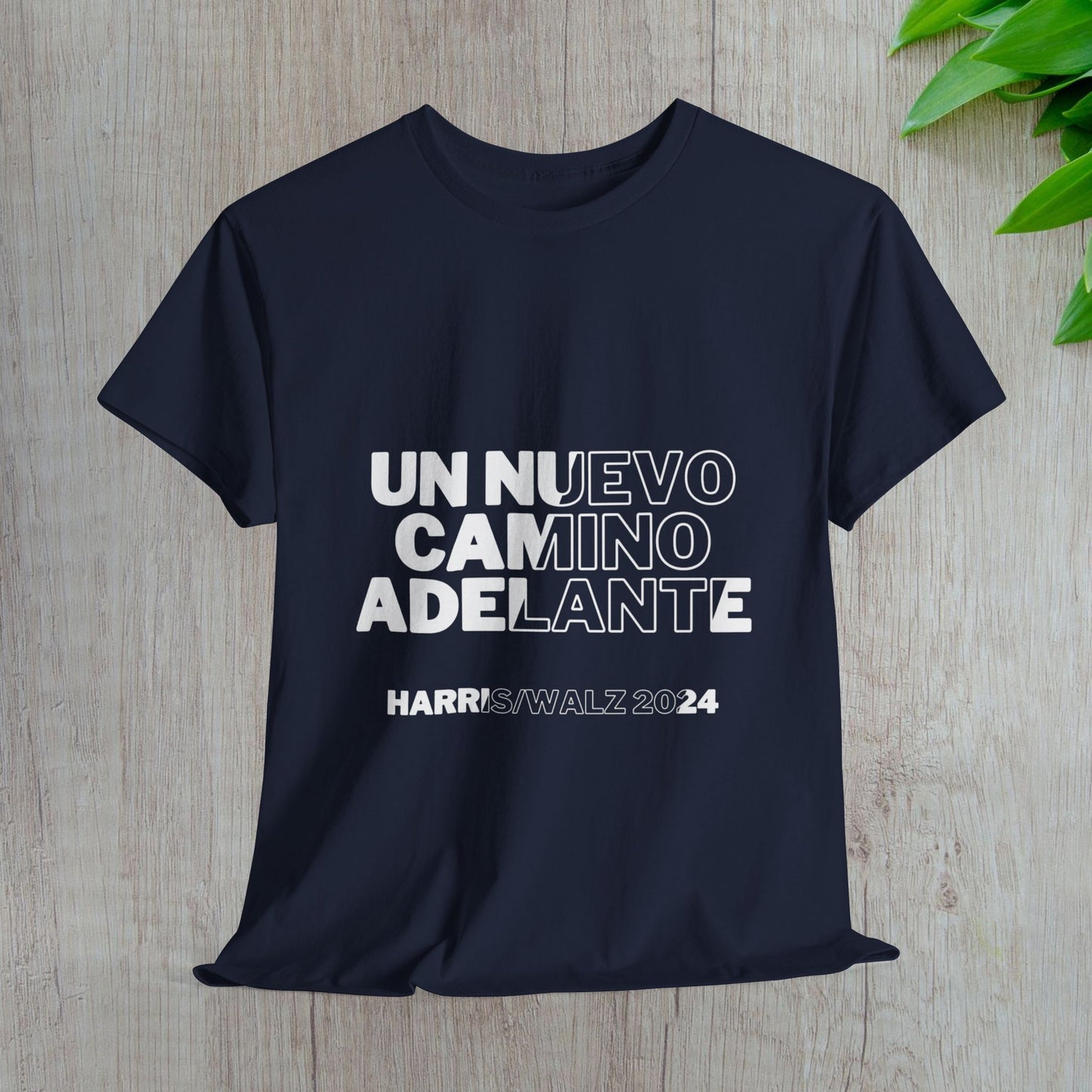 Un Nuevo Camino Adelante Shirt- Harris/Walz 2024 T-Shirt in Spanish-  Democrat Presidential Election Tee