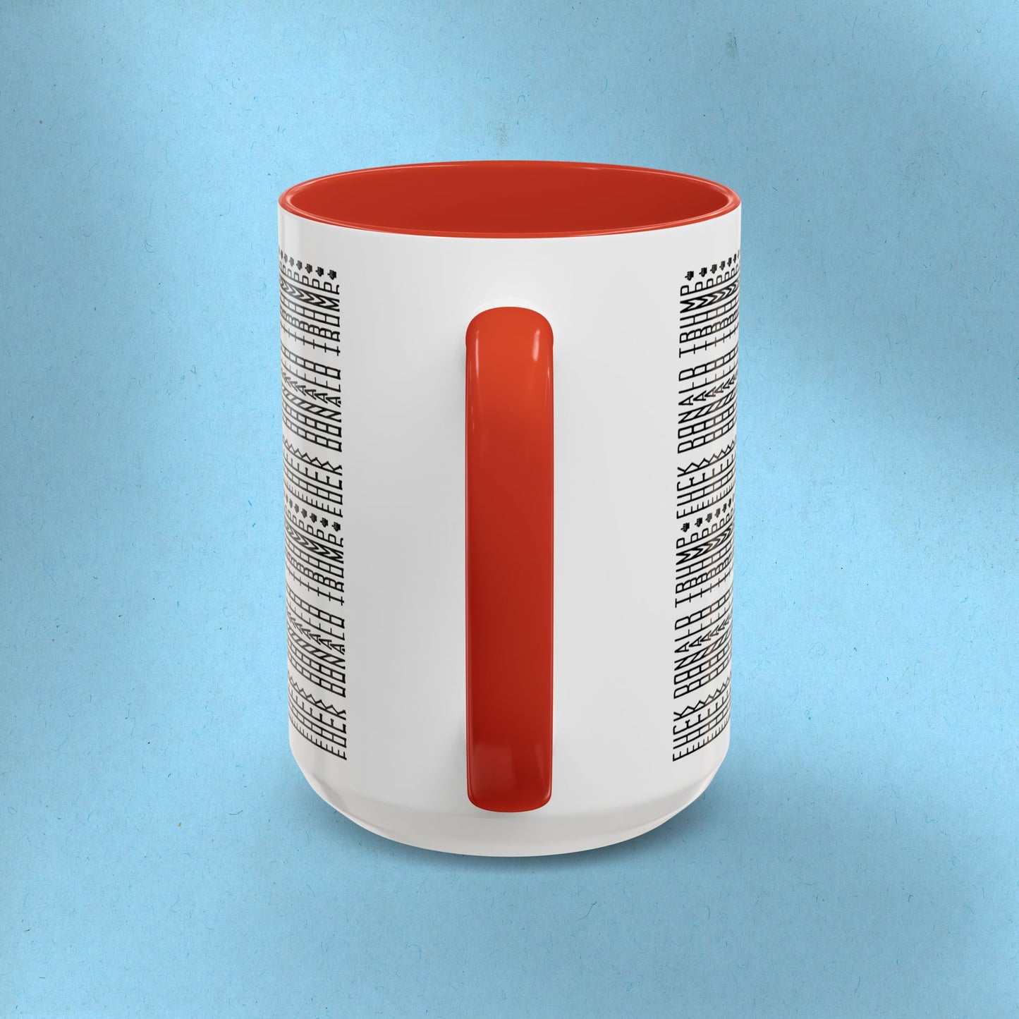 FDT Mug Hidden Message Mug Fuck Donald Trump Coffee Cup FDT Ceramic Cup Foxtrot Delta Tango Anti-Fascism Anti-Trump Merch Housewarming Gift