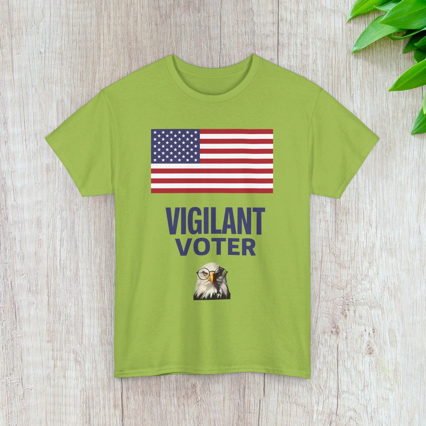 Vigilant Voter Shirt- Vote Blue Save Democracy Tee- Democrat Presidential Election T-Shirt