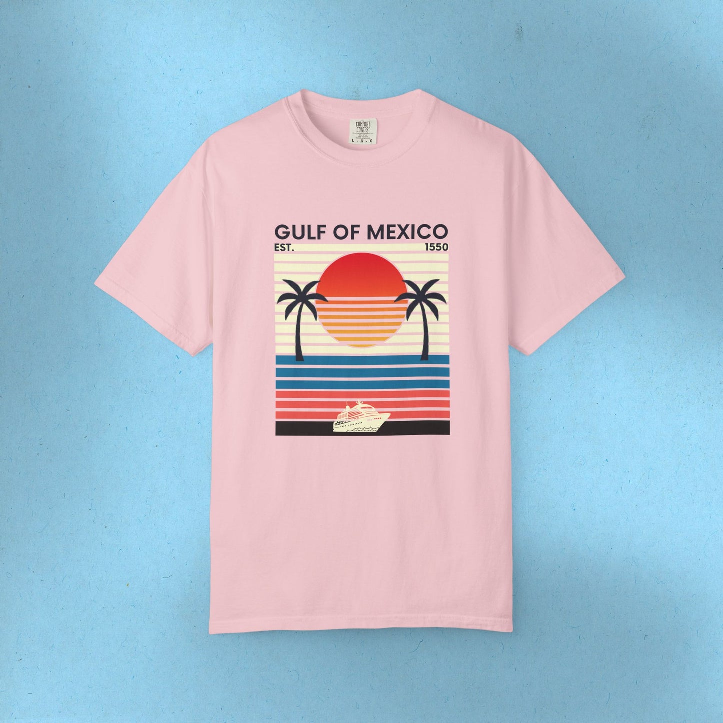 Gulf of Mexico Tee Sunset Resist T-Shirt Social Justice Shirt Comfort Colors Resistance Tee Anti Trump Protest Tshirt Democrat Apparel