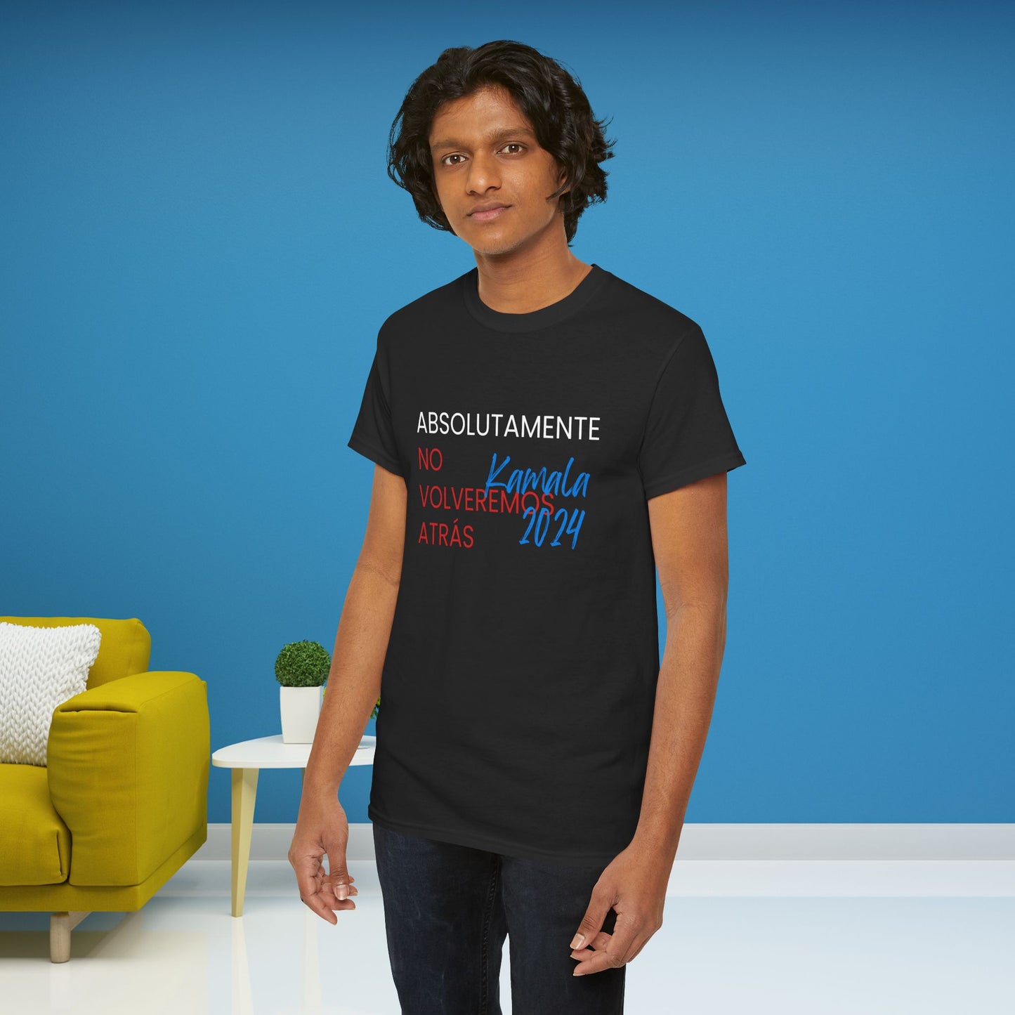 Absolutamente No Volveremos Atrás Shirt- We're Not Going Back en Español Save Democracy Tee-  Democrat Presidential Election T-Shirt