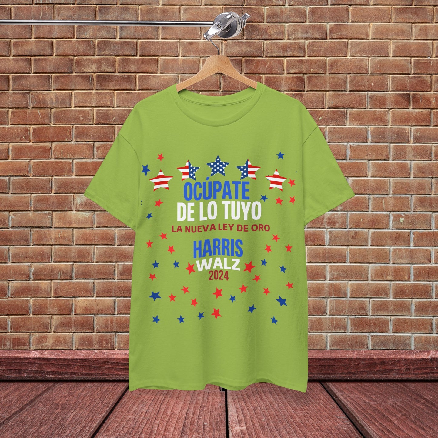 Ocúpate De Lo Tuyo Shirt- Harris/Walz 2024 T-Shirt in Spanish-  Democrat Presidential Election Tee