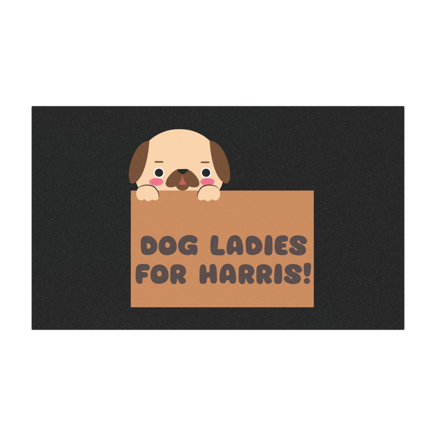 Dog Ladies for Harris Car Magnet - Childless Dog Ladies Magnet