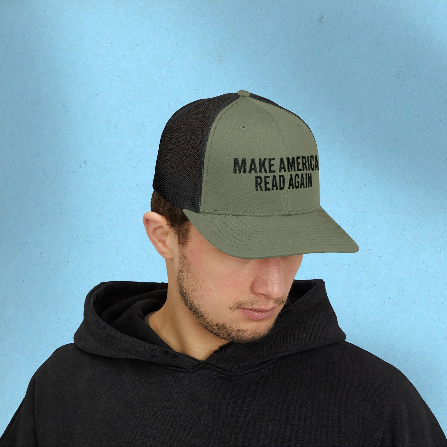 MARA Protest Cap Make America Read Again Snapback Trucker Cap Banned Books Anti-Fascism Embroidery Hat Social Justice Resist Gear Anti-Trump