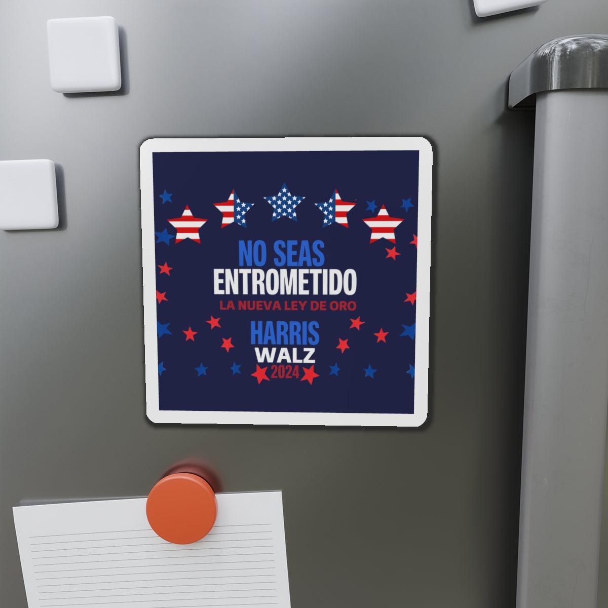 No Seas Entrometido Car Magnet - Harris/Walz 2024 Magnet - Mind Your Own Business in Spanish