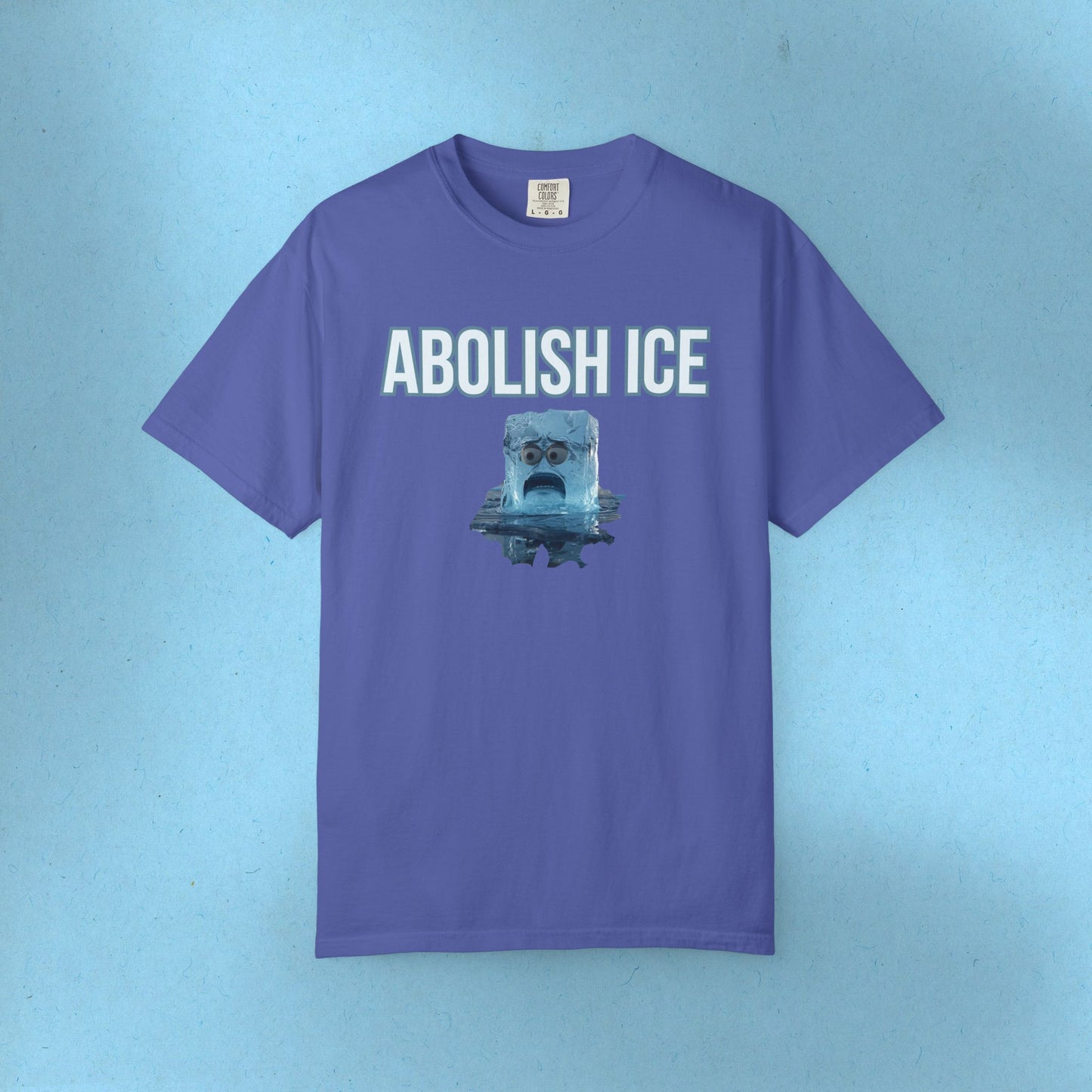 Abolish Ice Tee Protest Shirt Foxtrot Delta Tango Fck Donald Trump Social Justice Anti-Fascism F*ck Icestapo Comfort Colors Cotton TShirt