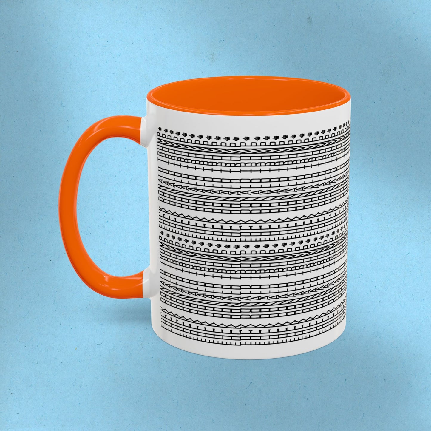 FDT Mug Hidden Message Mug Fuck Donald Trump Coffee Cup FDT Ceramic Cup Foxtrot Delta Tango Anti-Fascism Anti-Trump Merch Housewarming Gift