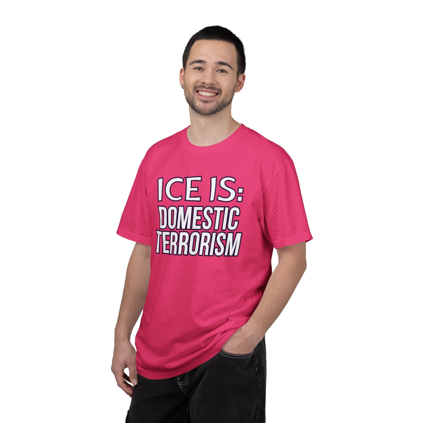 Abolish IceI-Is Tee Protest Shirt Foxtrot Delta Tango Fck Donald Trump Anti-Fascism Abolish ICE Gestapo Comfort Colors Cotton Tshirt