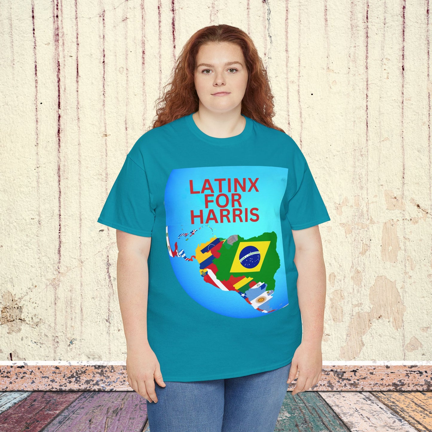 Latinx For Harris Shirt - Harris/Walz 2024 T-Shirt -  Democrat Presidential Election Tee