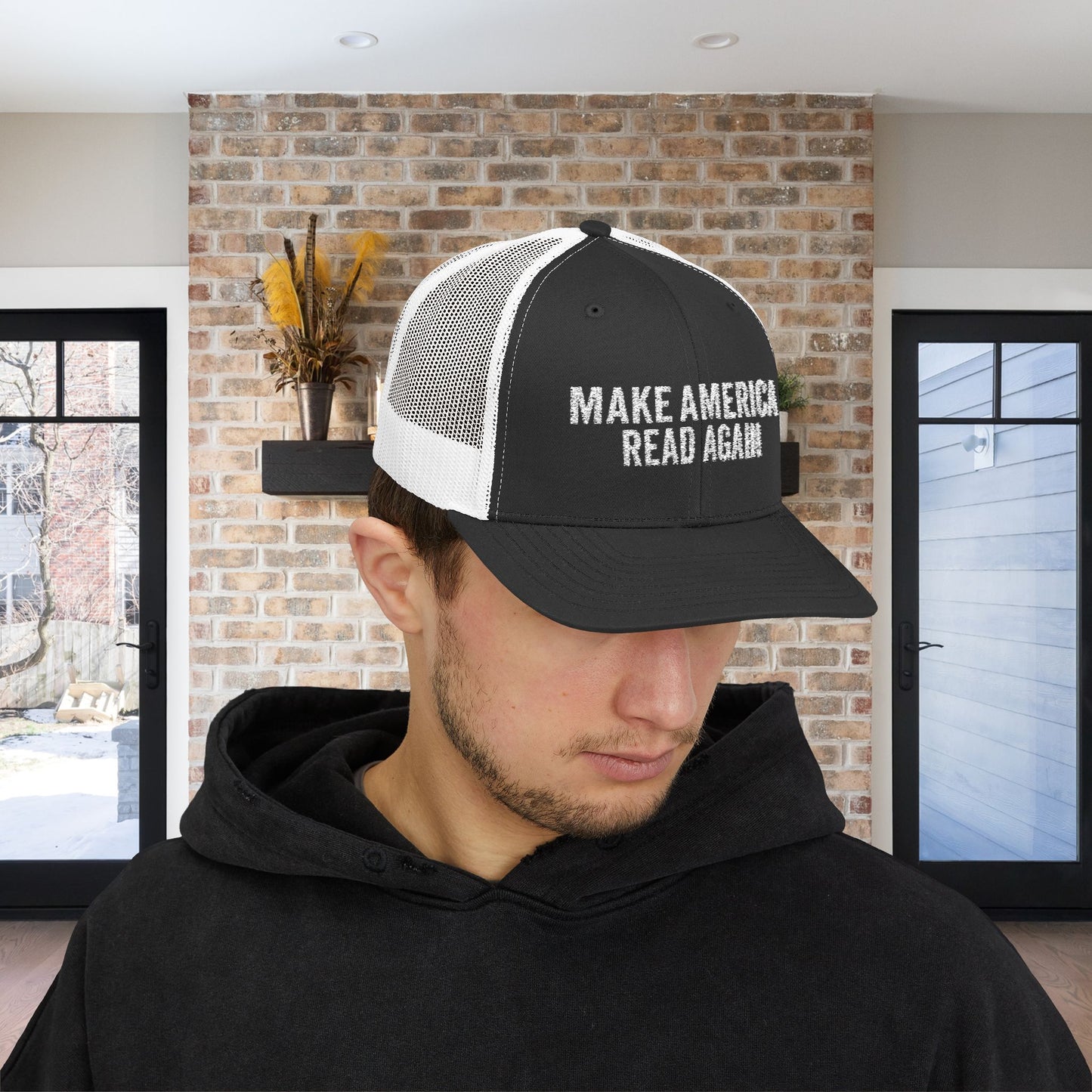 MARA Protest Cap Make America Read Again Snapback Trucker Cap Banned Books Anti-Fascism Embroidery Hat Social Justice Resist Gear Anti-Trump