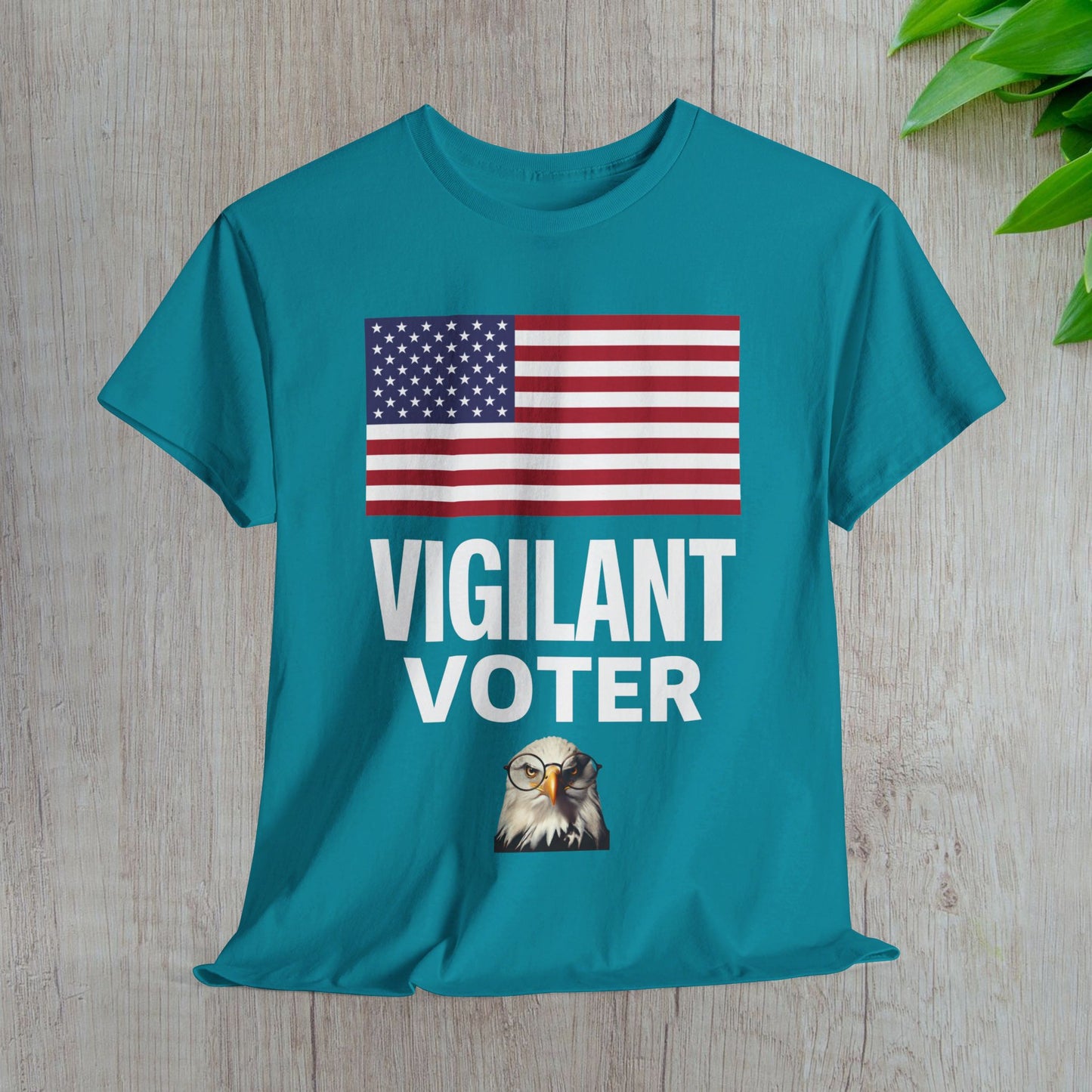 Vigilant Voter Shirt- Vote Blue Save Democracy Tee- Democrat Presidential Election T-Shirt