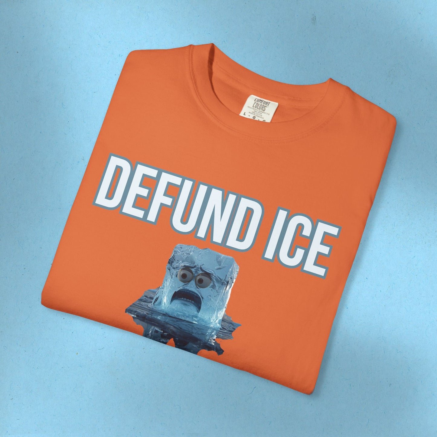 Defund ICE Tee Protest Shirt Foxtrot Delta Tango F*ck Donald Trump Anti-Fascism Abolish Icestapo Comfort Colors Ring-Spun Cotton Tshirt
