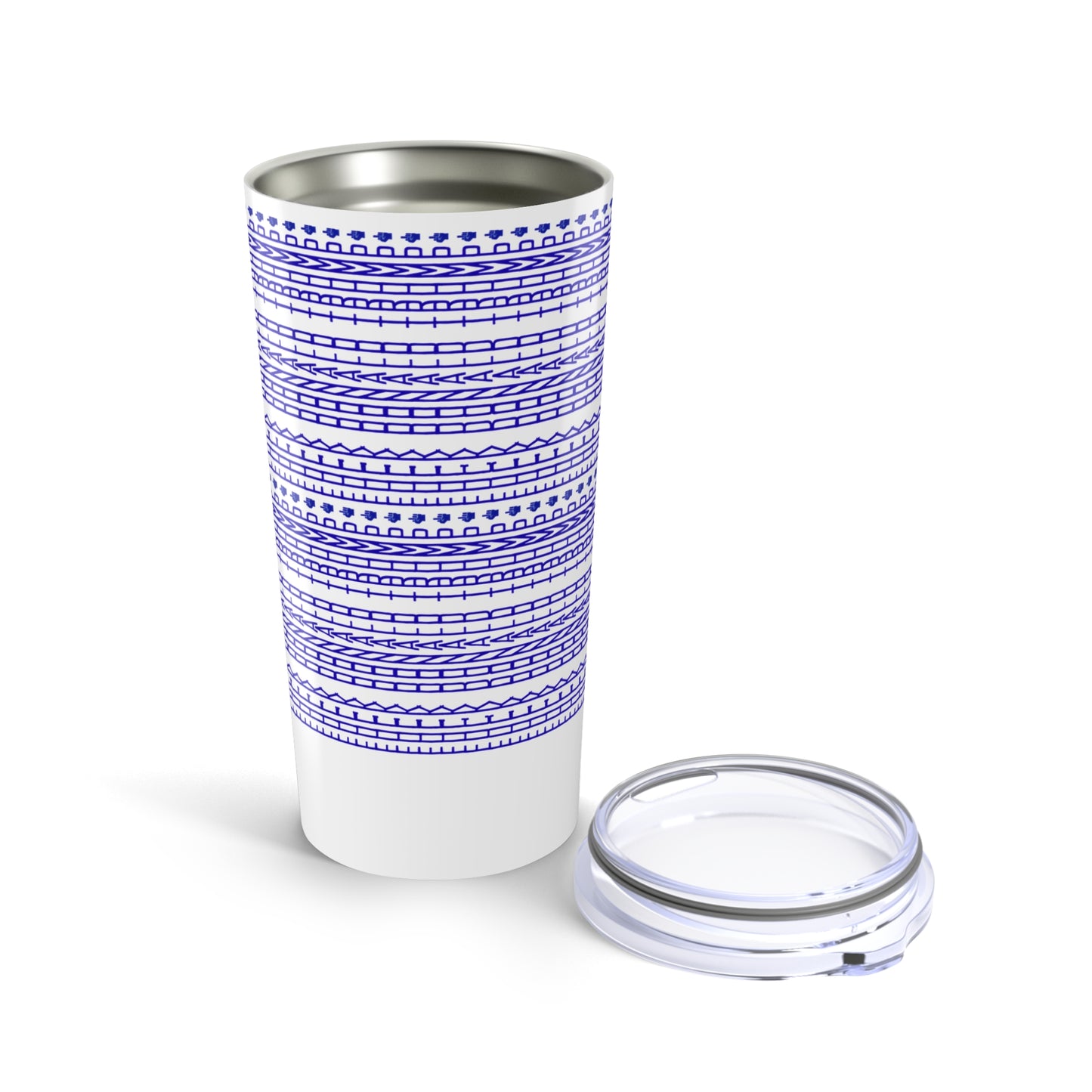 FDT Tumbler Hidden Message Mug Fuck Donald Trump Tumbler 20oz Blue Travel Mug Foxtrot Delta Tango Anti-Fascism Protest Coffee Cup Anti-Trump