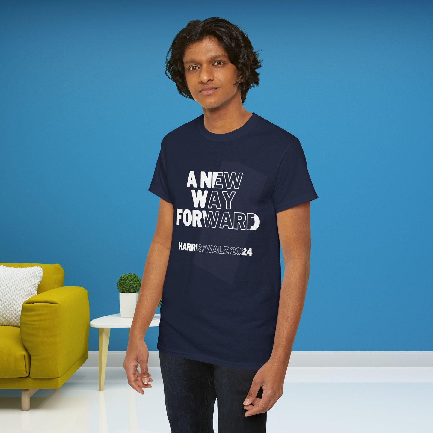 New Way Forward Shirt- We're Not Going Back Tee-  Democrat Presidential Election T-Shirt