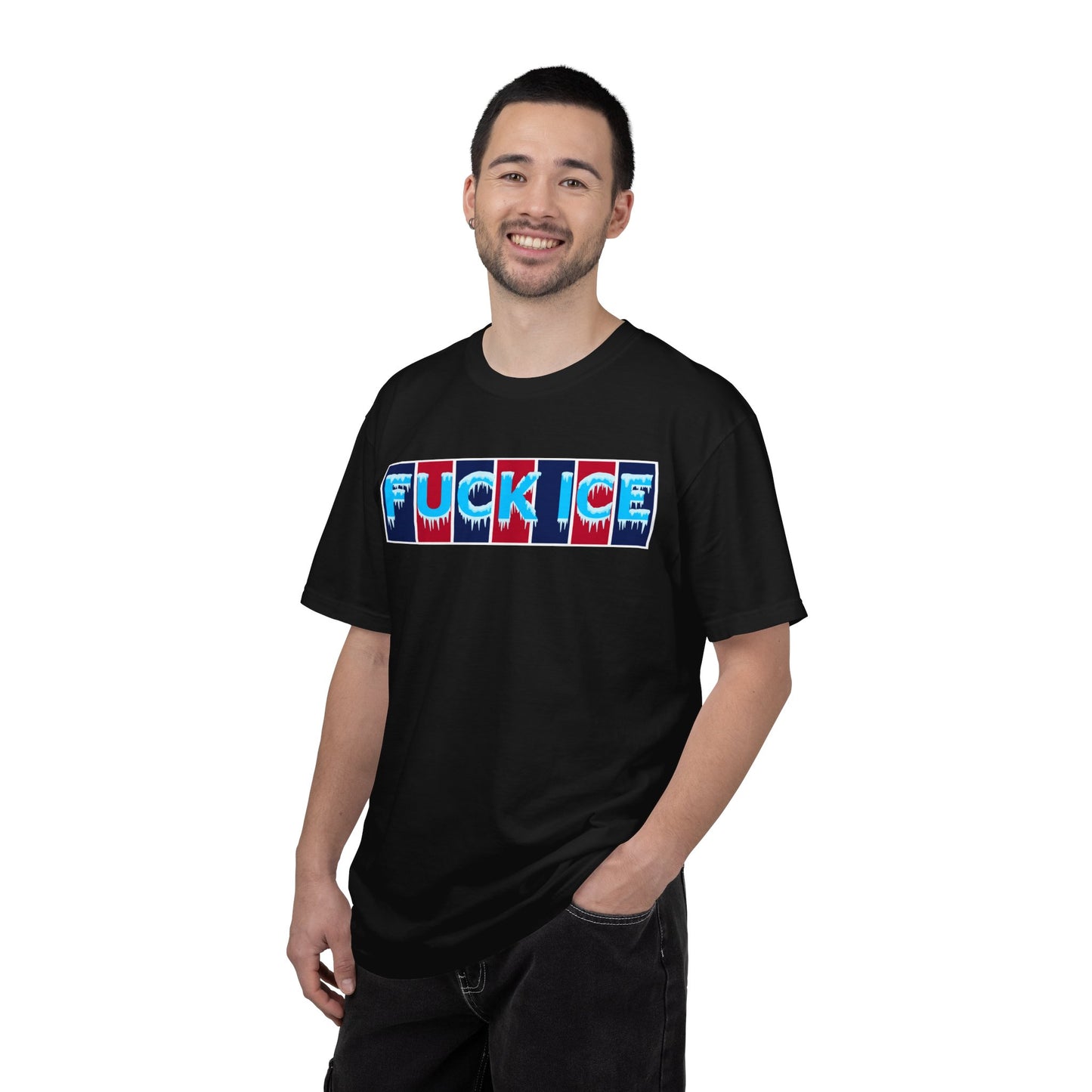F*ck Ice Tee Protest Shirt Foxtrot Delta Tango F*ck Donald Trump Anti-Fascism Abolish Icestapo Comfort Colors Ring-Spun Cotton Tshirt