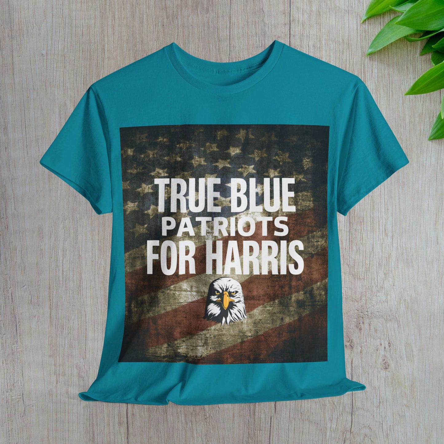 True Blue Patriots for Harris Shirt- Save Democracy Tee- Democrat Presidential Election T-Shirt