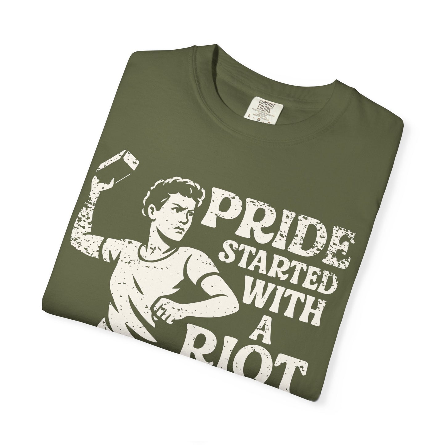 Stonewall Protest Shirt Social Justice LGBTQ T-Shirt Comfort Colors LGBT Tee Queer Lesbian Bisexual Trans Gay Pride Apparel LGBTQIA TShirt