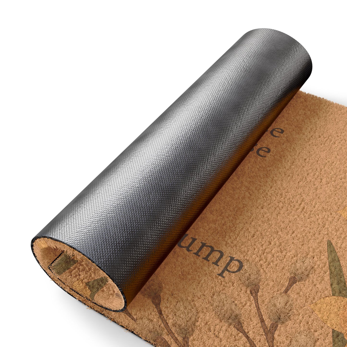 FDT Funny Political Doormat Coir Coconut Fiber In This House We Say Please & Thank You + F*ck Donald Trump Housewarming Entryway Welcome Mat