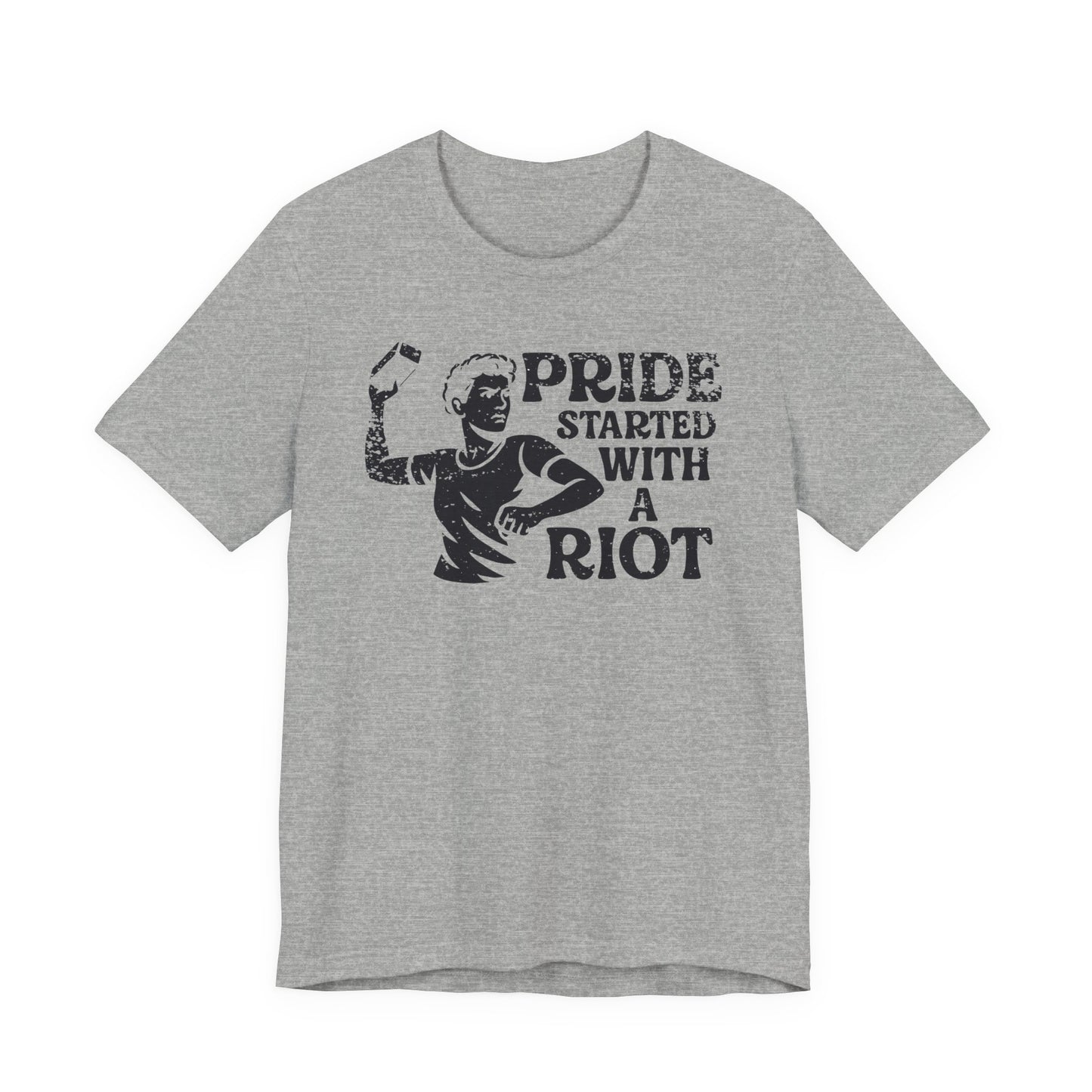 LGBTQIA Tee Stonewall Protest Shirt Social Justice LGBTQ Queer Lesbian Bisexual Trans Gay Pride Ring-Spun Cotton TShirt Express Shipping