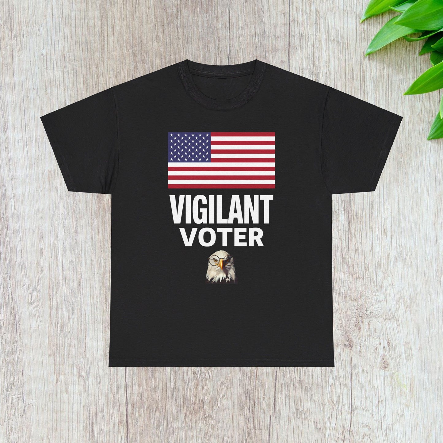 Vigilant Voter Shirt- Vote Blue Save Democracy Tee- Democrat Presidential Election T-Shirt