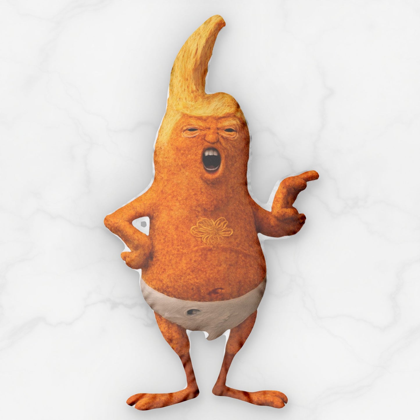 FDT Pin Cushion Baby Cheeto President Me Mee Trump Voodoo Doll Make-Believe Double-Side Satirical Plush Dolls Political Stress Relief Pillow