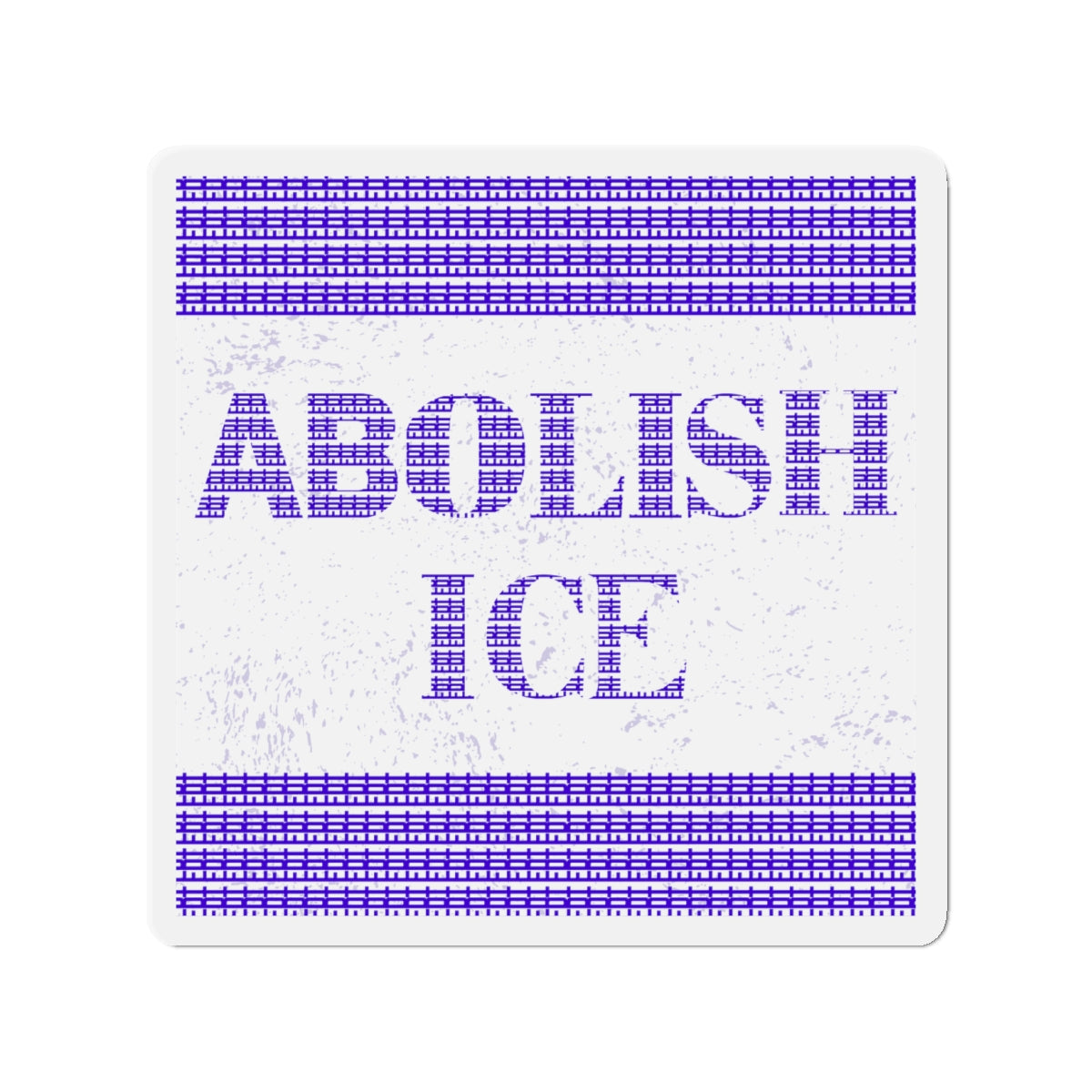 Political Magnet Anti-Trump Merch Abolish ICE Fuck Donald Trump Car Magnet Political FDT Resist Protest Gear Anti-Fascism Democratic Sign